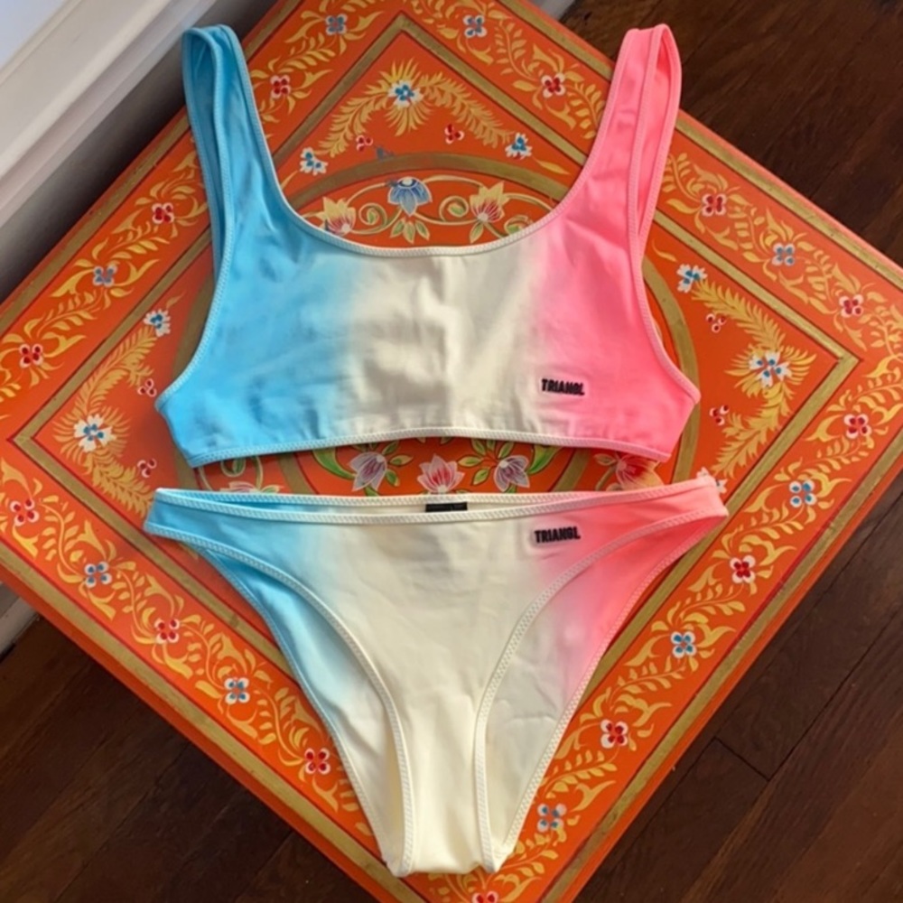 ISO TRIANGLE TIE DYE BIKINI